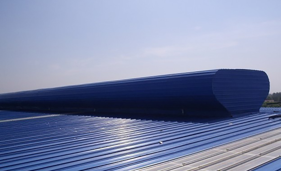 Imágen de ventilador de techo visto desde afuera