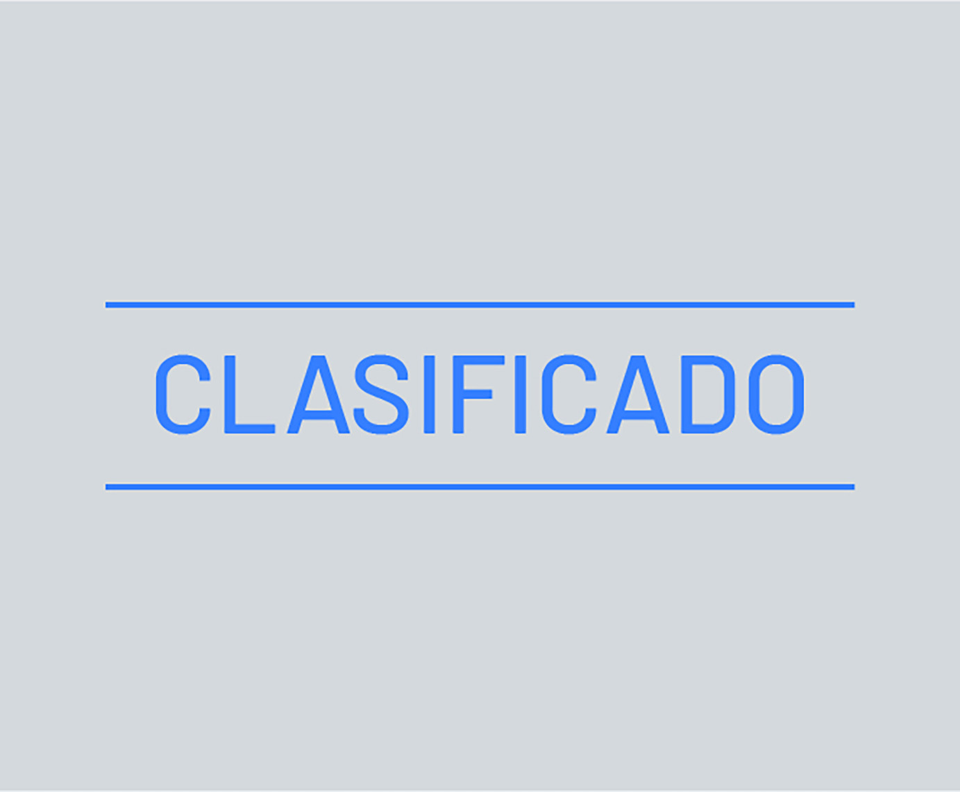 CLASIFICADO