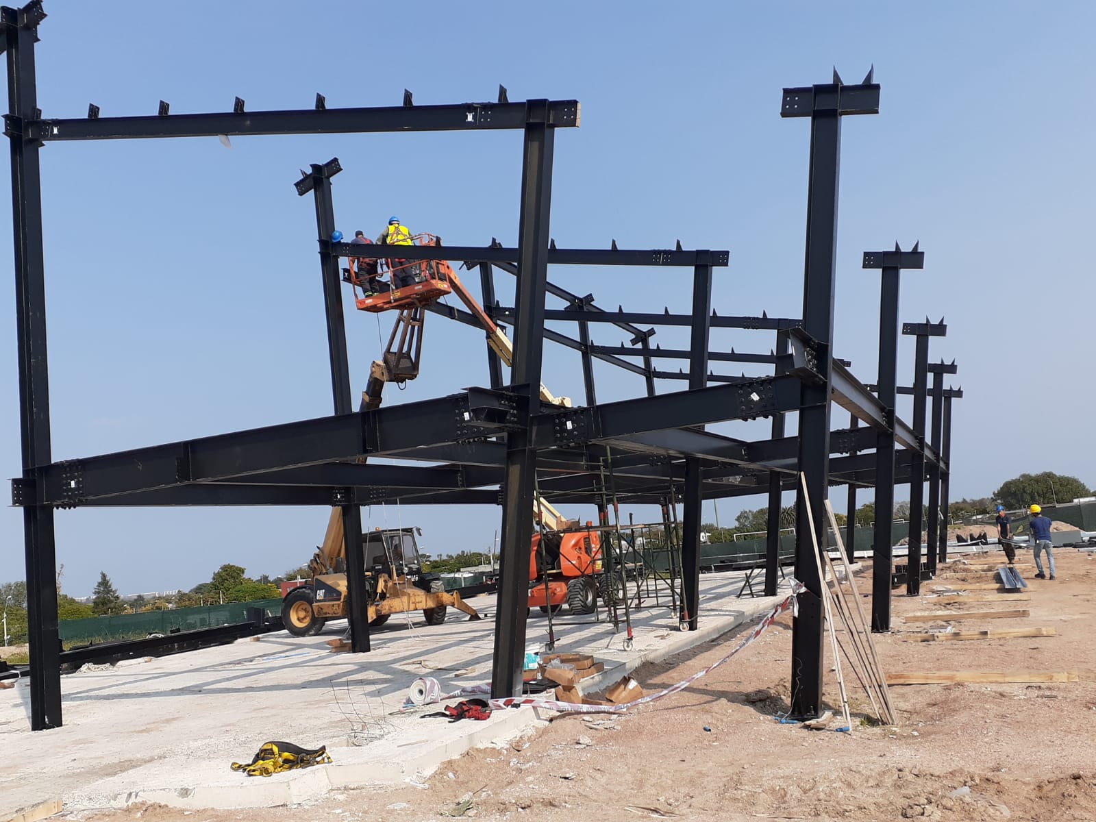Imágen de la estructura de los pinos