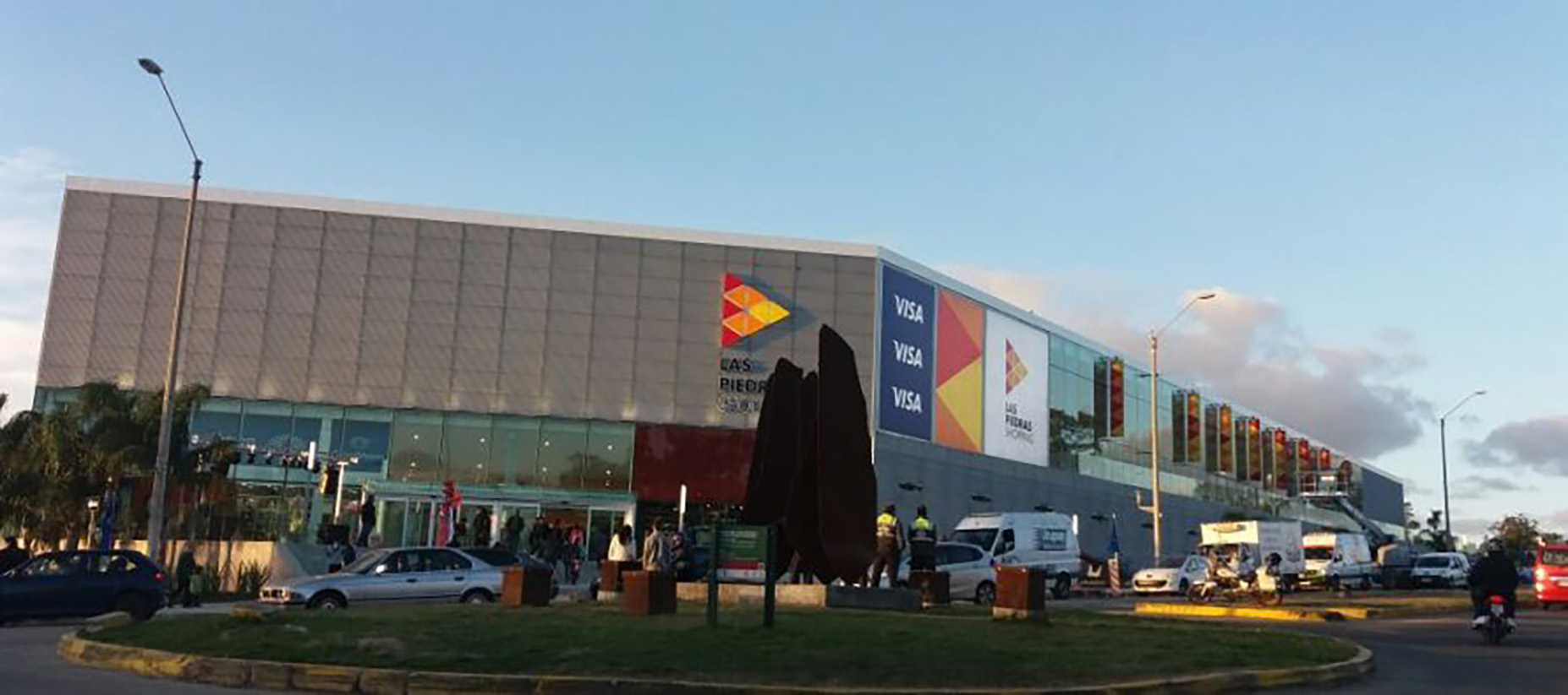 Imágen del proyecto terminado del Shopping de Las Piedras